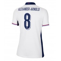 Camiseta Inglaterra Alexander-Arnold #8 Primera Equipación Replica Eurocopa 2024 para mujer mangas cortas